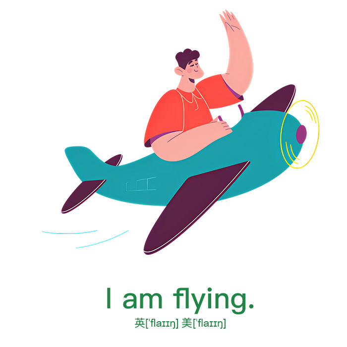 I am flying