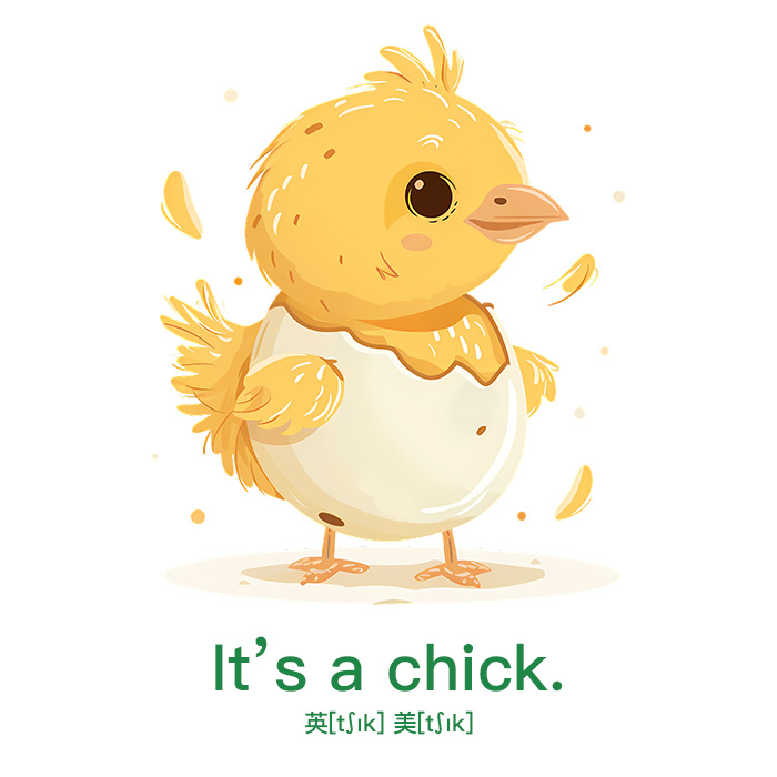 It's a chick